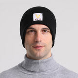 Men Winter Hats Winter Warm Knitted Hat Men's Solid Color