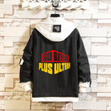 Comic Denim Jacket Men's and Women's Fashion Denim Jacket Top