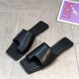 Women Open Toe Sandals Flats Summer Flat Sandals