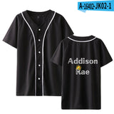 Baggy Baseball Jersey Baseball Uniform T-shirt Casual Loose