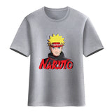 Itachi Uchiha Costume Naruto T-shirt Summer Kakashi Vortex Naruto Itachi Uchiha Cotton Short Sleeve T-shirt