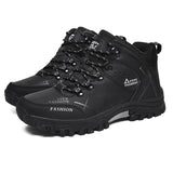 Men's Boots plus Size Men's Shoes Autumn and Winter Warm Fashion Outdoor Casual
