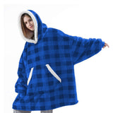 Hoodies Blankets Koala Pattern Hooded Suede Casual Lazy Blanket
