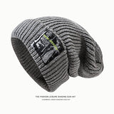 Toboggan Hat Hat Female Autumn Winter Fashion Knitted Hat All-Match Pile Heap Cap