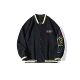 Corduroy Varsity Jacket Men's Spring and Autumn Retro High Street Couple Baseball Uniform