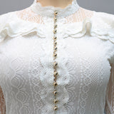 Nina Parker Black Dress Long Sleeve Cake Dress Sexy Lace Dress