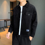 Corduroy Varsity Jacket Corduroy Jacket Men's Spring and Autumn Clothes Vintage Overalls Jacket Trendy Men's Clothing