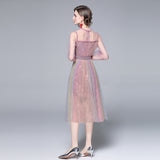 Daisy Buchanan Dress Sexy Spring and Autumn Women's Long-Sleeved Dress