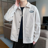 Corduroy Varsity Jacket Overalls Men's Autumn Baseball Uniform Spring and Autumn Sports Corduroy Autumn Wear Jacket