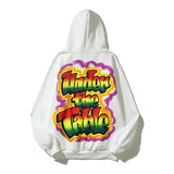 Grafitti Sweatshirts Autumn and Winter Men Hoodie Coat
