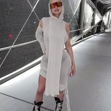 Victoria Beckham Dresses Women 'S Autumn Long Sleeve Hooded Dress