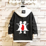 Comic Denim Jacket Men's and Women's Fashion Fall Winter Coat Top Clothes