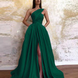 Lady Gaga Dress Sexy Slit Sloping Shoulder Dress Long Dress Evening Gown
