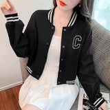 Cream Color Varsity Jacket Baseball Uniform
