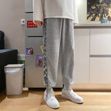 Men Pants Sweatpants Men Loose Spring Wide Leg Casual Trousers