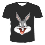 Bugs Bunny Shirt Men And Women Short-Sleeved Casual T-Shirt