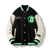 Alaska Varsity Jacket Baseball Uniform Spring Boys Loose