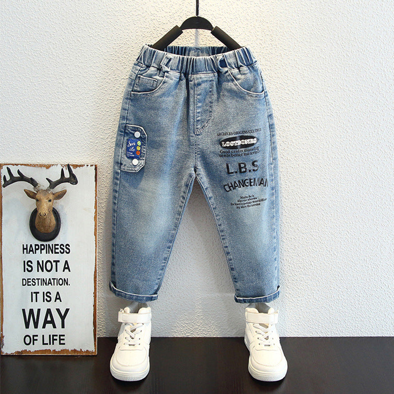 Toddler Boys Pants Boys' Jeans Autumn Casual