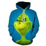 Grinch Hoodie 3D Printed Men's and Women's Hoodie Autumn