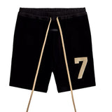 Fog Fear of God Essentials Shorts Digital 7 Printed Shorts High Street Loose Drawstring Shorts Men
