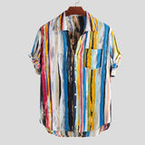 Men Hawaii Shirts 2023 Summer