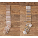 Winter Thick Knit Thigh High Socks Long Stockings Boot Socks Women Calf Socks Long Socks Cotton Socks