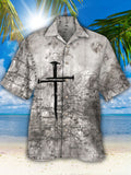 Men Beach T Shirts Men's Short Sleeve Shirt