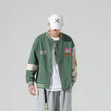 Jock Jacket Men's Jacket Fall Men's Clothing Sports Jacket Baseball Uniform Casual Boys Pilot Clothes