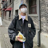 Paisley Denim Jacket Autumn Wear Jacket Denim Jacket Casual Loose