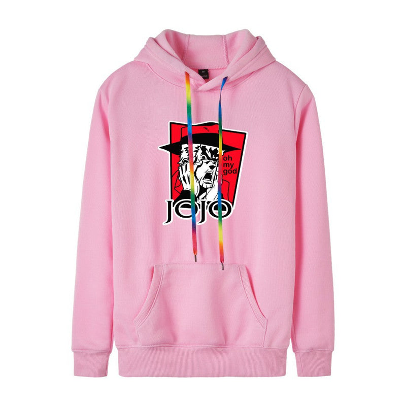 JoJo's Bizarre Adventure Dressing Fashion Casual Hooded Sweatshirt