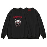 Stranger Things Hellfire Club Coat Peripheral Sweatshirt Stranger Things round-Neck Pullover