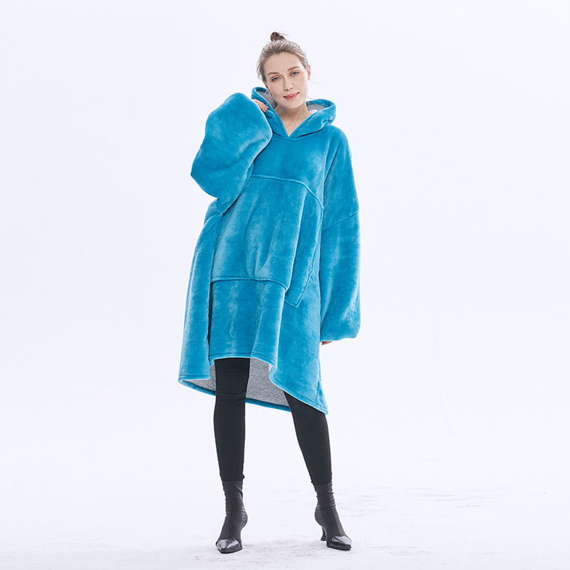 Hoodies Blankets Large Size Home Leisure Lazy Clothes Lambswool