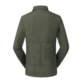 Men's Habit Shirts Quick-Drying Men's Fishing Shirt Lapel Shirt