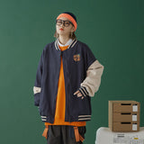 Jock Jacket Couple Wear Autumn Loose Men's Autumn Coat Casual Jacket Autumn and Winter Baseball Uniform Men's Clothing