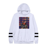 Stranger Things Hoodie Peripheral Pattern Loose Hooded Fleece Pullover