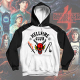 Stranger Things Hellfire Club Hoodie 3d Pattern Sports Jacket