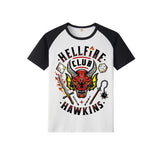 Stranger Things Hellfire Club T Shirt Short Sleeve T-shirt Clothes