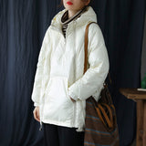 Women Winter Coats Puffer Jacket Down Coat Winter Double Zipper Down Jacket Sweater Fashion