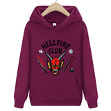 Stranger Things Hellfire Club Hoodie Hoodie Loose Sweater