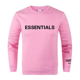 Fear Of God Fog Sweatshirt Essentials Double Line Letter Crew Neck Long Sleeve Sweater Men Loose Trendy