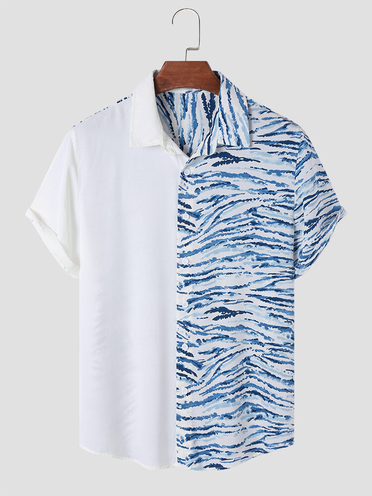 Men Beach T Shirts Short Sleeve Shirt Men