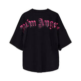 Palm Angels Sweatshirts Printed Men's and Women's Loose Short-Sleeved T-shirt