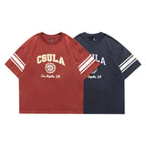 Men T-Shirt Summer Printed round Neck T-shirt Casual Short Sleeve
