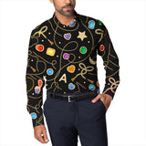 Men Beach T Shirts Spring Men's Cool Long Sleeve Shirt
