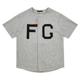 Fog Fear Of God Essentials Coat Jerry Same Wool Baseball Cardigan Short Sleeve Jacket Jacket For Men