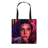 Stranger Things Hellfire Club Handbag Capacity Eco-friendly Shopping