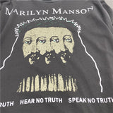 Marilyn Manson T Shirt Fog Vintage Vintage Distressed T-shirt