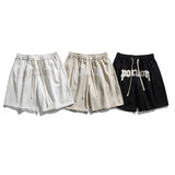 Men Shorts Summer Men's Embroidery Shorts Casual Pop