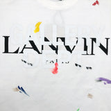 Gallery Dept Gallery DEP Color Splash-Ink Letter Short Sleeve Loose Couple T-shirt Men's Fashion