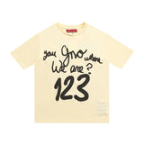Rrr123 T Shirt Rainbow Greedy Snake Vintage Print Loose T-shirt